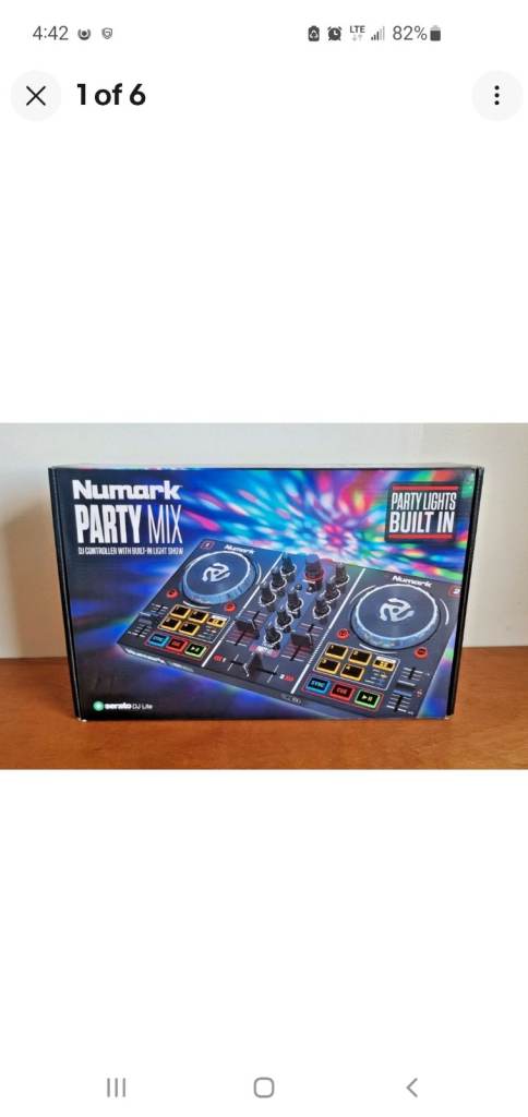 image for Numark party mix dj controller