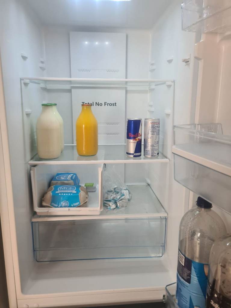White fridge freezer