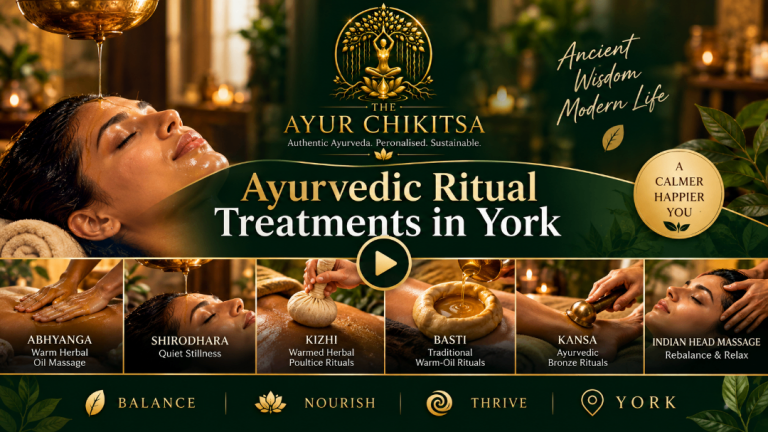 THE AYUR CHIKITSA - Full Body Ayurvedic Massage in York – 60 Minutes – £75