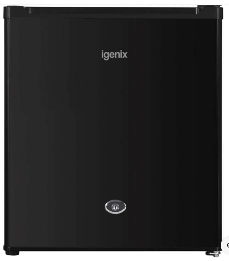 Igenix Table Top Freezer with Lockable Door, 33 Litre, Black | Brand New in Box