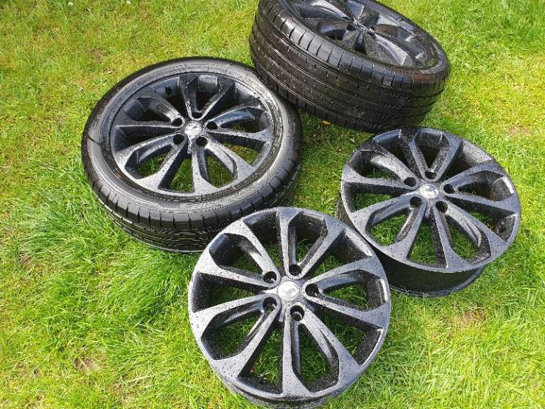 18"ALLOY WHEELS for RENAULT TRAFIC 2014-2025 VAUXHALL VIVARO 2014-2019 in perfect condition