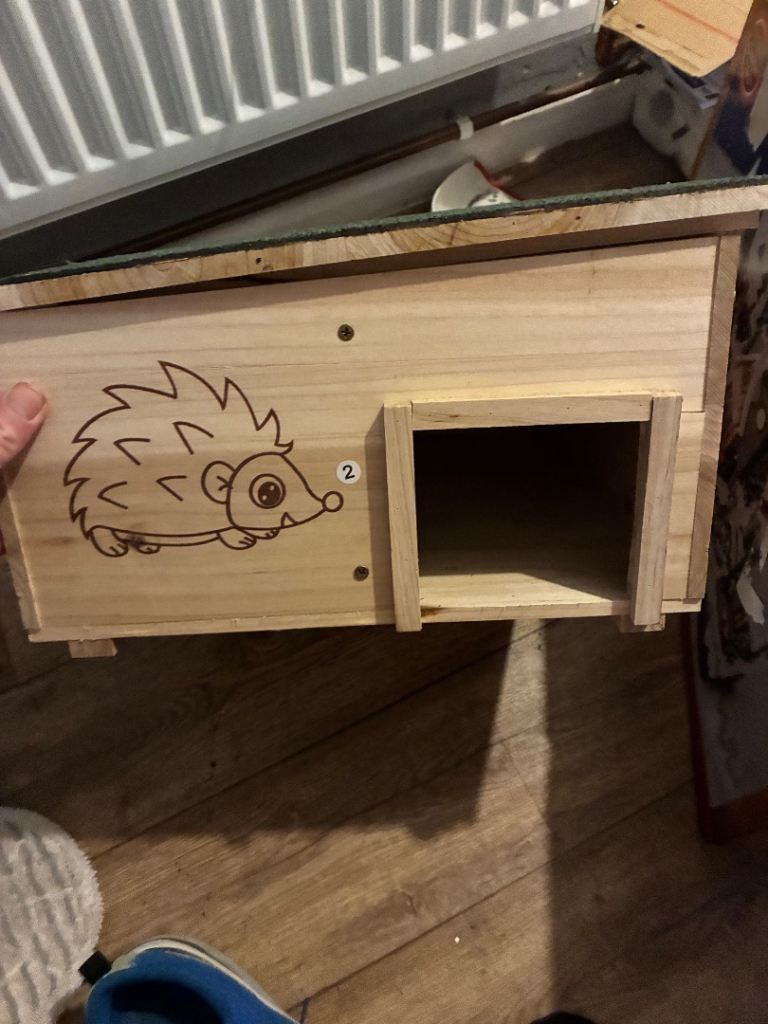 New hegehog house bird house now ten each 