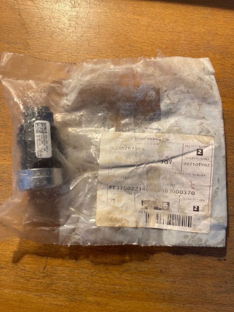 Vw  VAG stop  start button VAG genuine part