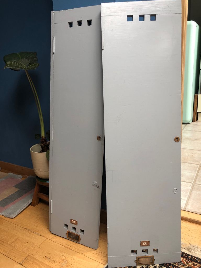 Vintage Locker Doors. 