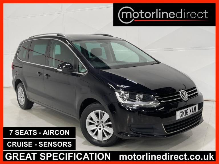 2016 Volkswagen Sharan 2.0 TDI BlueMotion Tech SE MPV 5dr Diesel DSG Euro 6 (s/s) (184 ps) MPV Di...