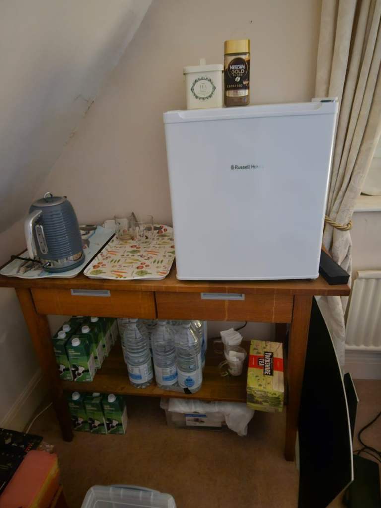 Solid Wood Console Table with Drawers