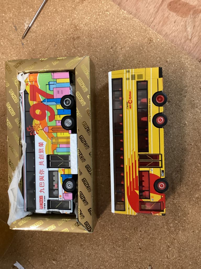 Corgi Buses 1/76 Scale Chinese Bus x 2