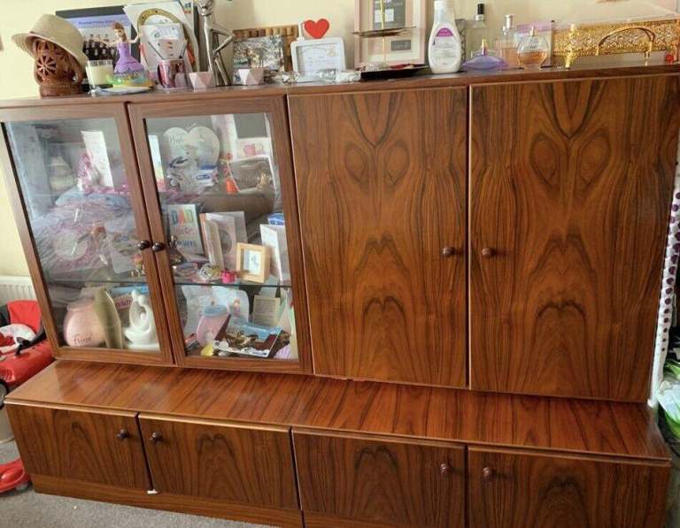 Nice wooden display cabinet for sale