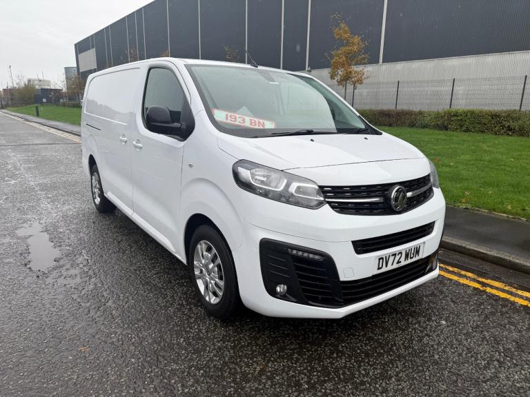2022 Vauxhall Vivaro 2900 1.5d 100PS Sportive H1 Van L2 LWB PANEL VAN Diesel Manual