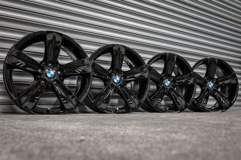 *Refurbished* Genuine 18" BMW Style 189 3-Series E90 Staggered Alloy Wheels 5x120 T5/T6