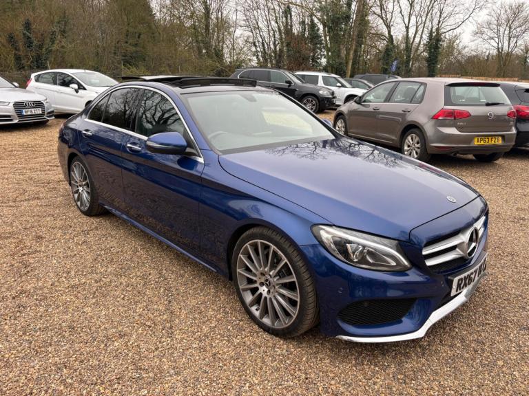 2017 Mercedes-Benz C Class 2.1 C220d AMG Line (Premium) G-Tronic+ Euro 6 (s/s) 4dr SALOON Diesel ...
