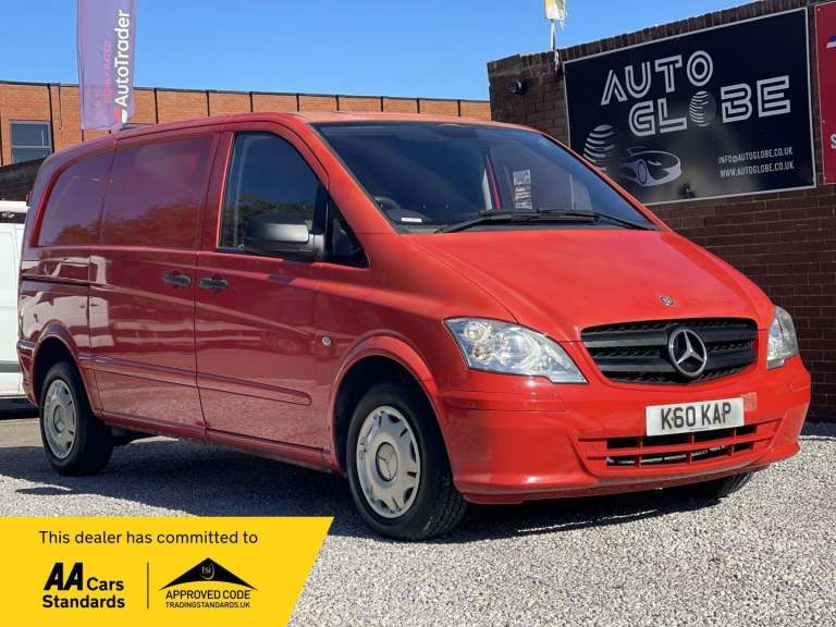 2012 Mercedes-Benz Vito 2.1 113 CDi L1 5dr PANEL VAN Diesel Manual