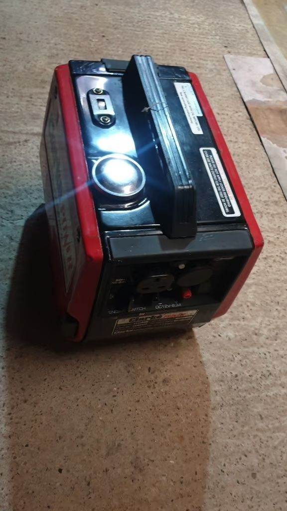 Generator battery charger 