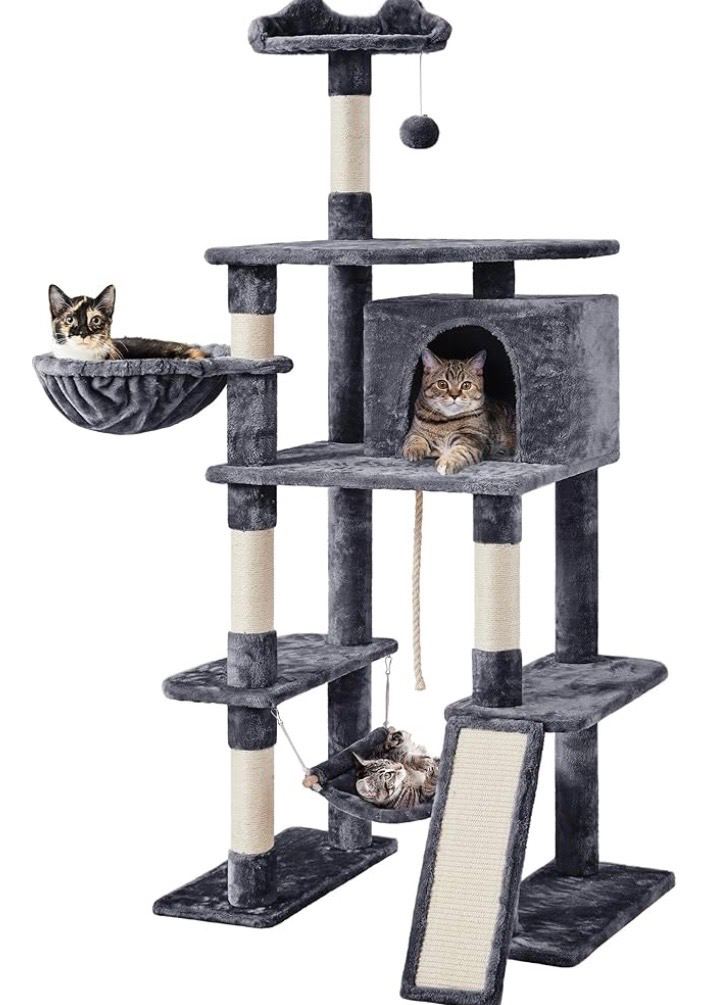 Large Cat Tree 6ft Tall