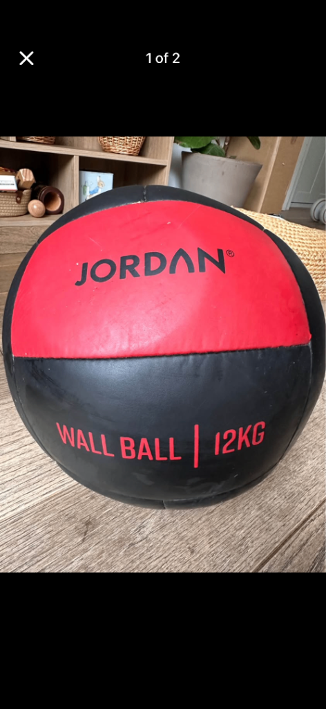 Jordan 12kg Wall Ball | CrossFit Hyrox Functional Fitness