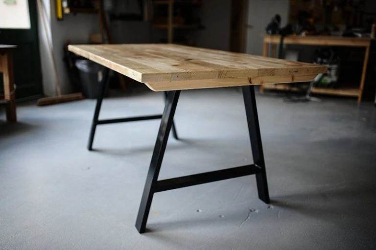 Oak Dining table and chair set 