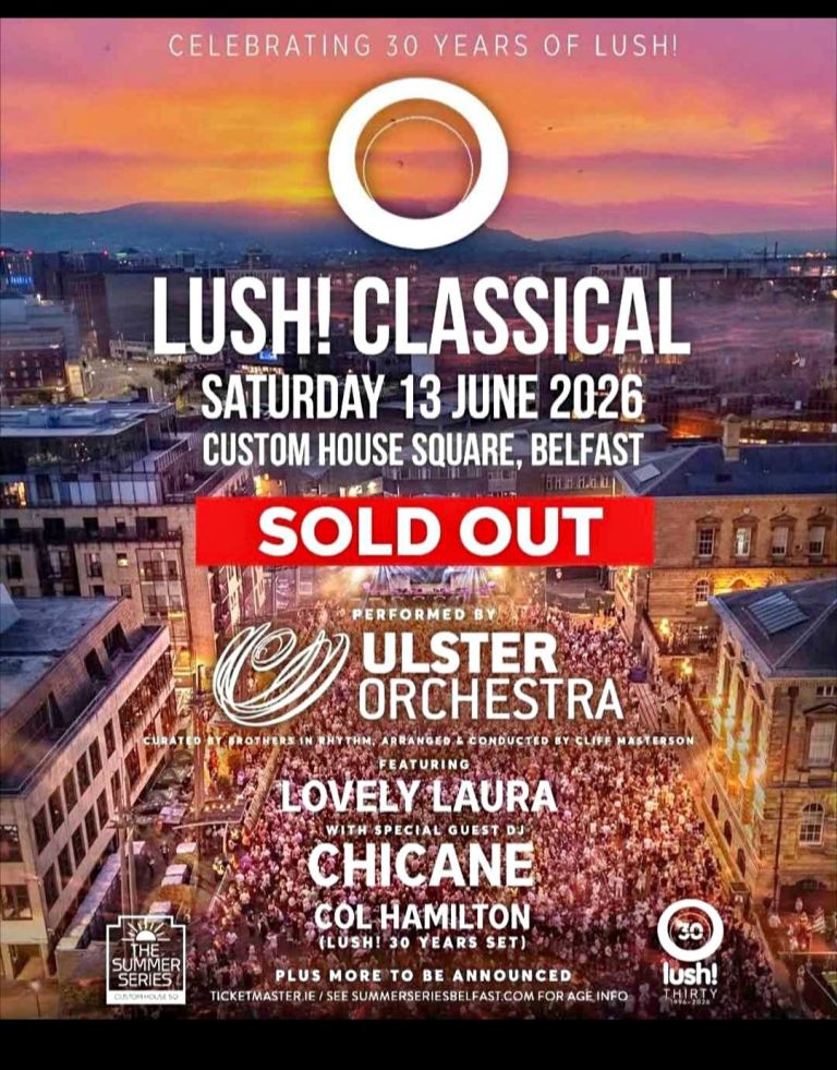 2 x Lush Classical tickets