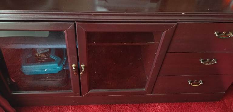 Mahogany sideboard free