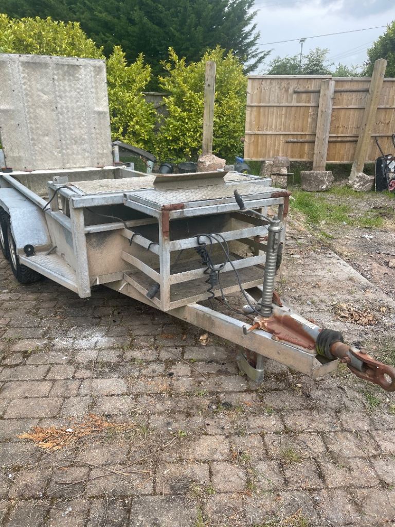 Heavy duty plant trailer 3.5 tonne gross weight 