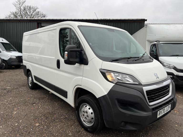2021 Peugeot Boxer 2.2 BlueHDi H1 S Van 140ps transit custom NO VAT TO BE ADDED CLEAN VAN PANEL V...