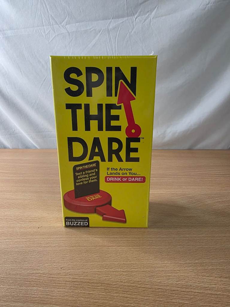 Spin The Dare Party Game – Brand New & Sealed!