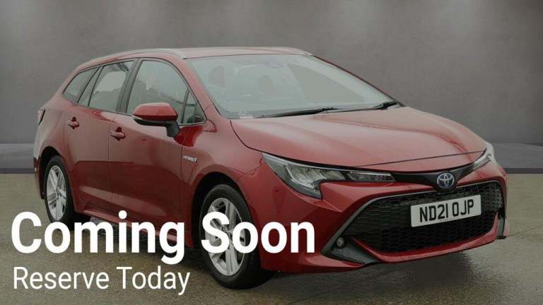  Toyota Corolla 1.8 VVT-h GPF Icon Tech Touring Sports 5dr Petrol Hybrid CVT Euro 6 (s/s) ( Petro...