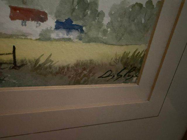 Original Digby Page Watercolour Signed Painting | in Southside