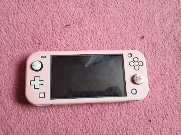 Nintendo switch lite comes with case and charger 