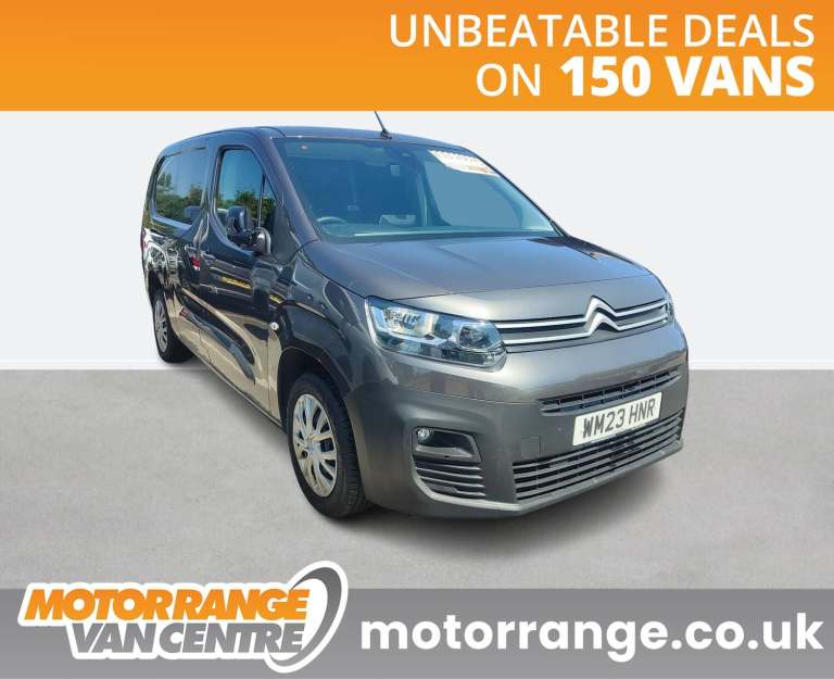 2023 Citroen Berlingo 1.5 BlueHDi 950Kg Driver Edition 100ps 6 Speed S/S LWB Panel Van DIESEL Manual