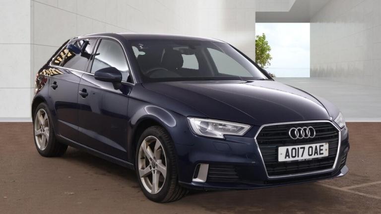 2017 Audi A3 2.0 TDI Sport 5dr ++ 8 AUDI SERVICES / NAV / ULEZ / 65 MPG ++ HATCHBACK Diesel Manual