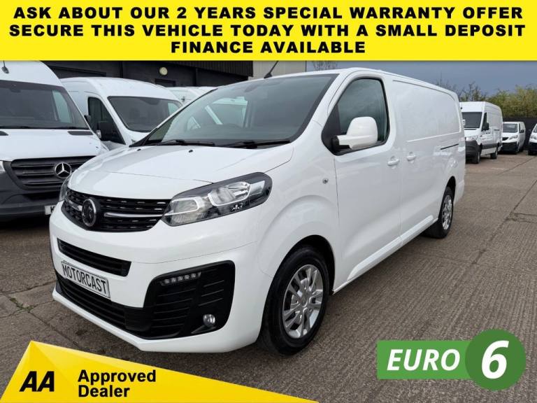 2021 21 VAUXHALL VIVARO 2.0 TURBO D 3100 SPORTIVE L2 H1 LWB 120BHP. LOW 61K MLS.
