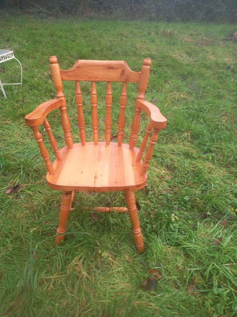 Pine kitchen chair