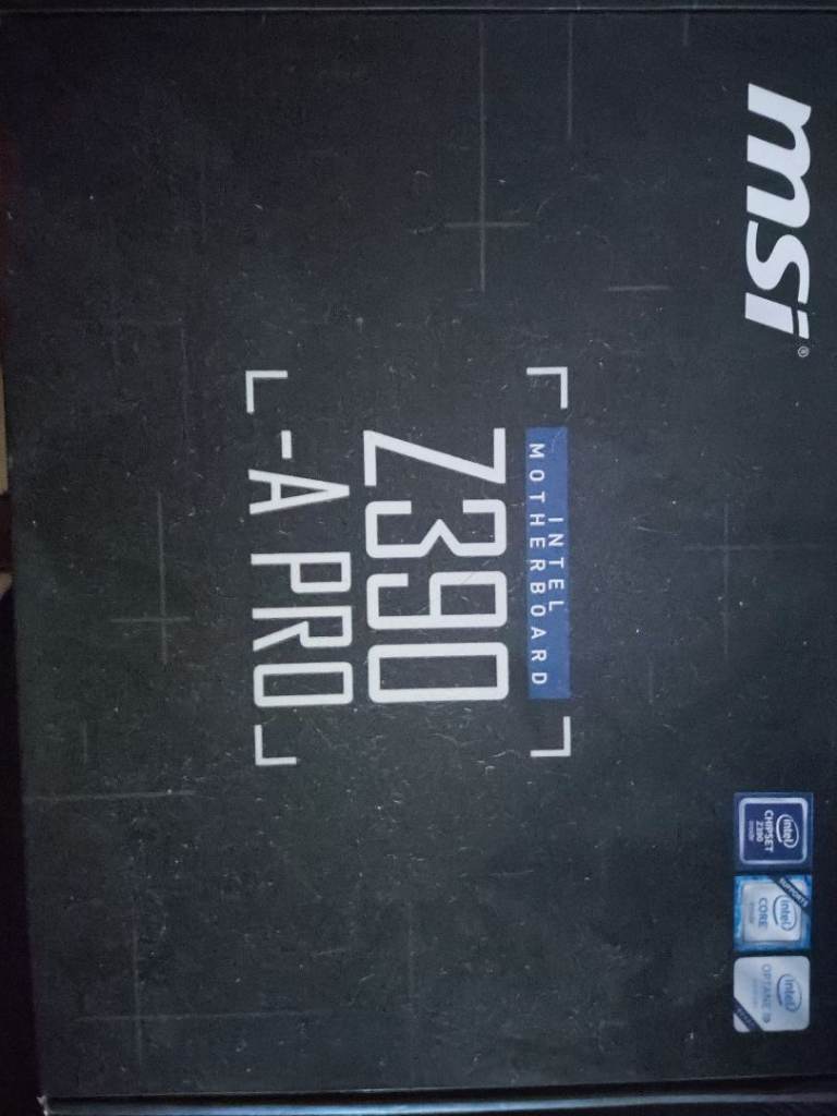 MSI Z390-A PRO Intel Motherboard - Brand New, Unused