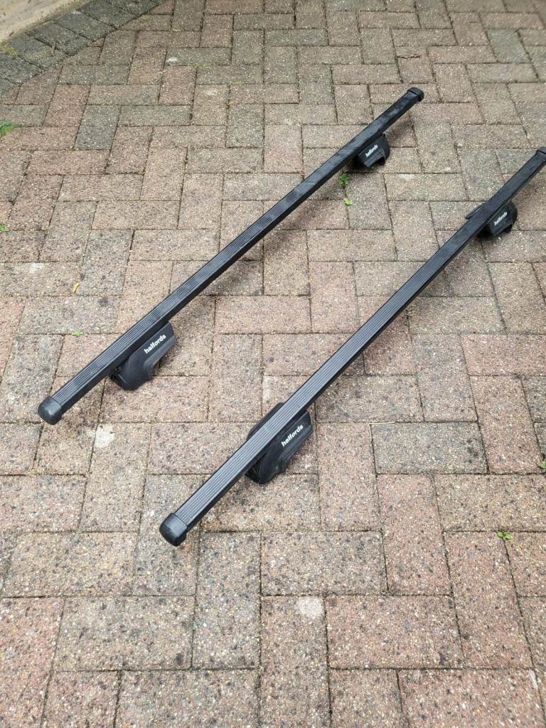 Car roof racks / roof bars for cars with raised roof rails