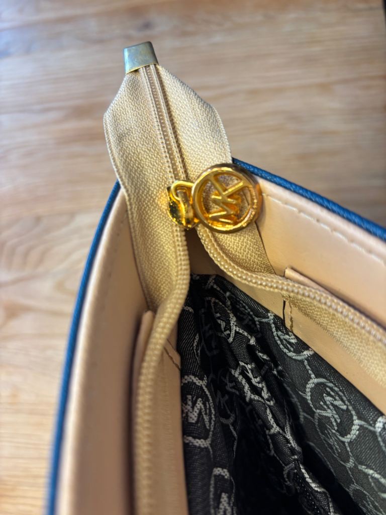 Michael Kors Handbag Shopper Weekender maritime 