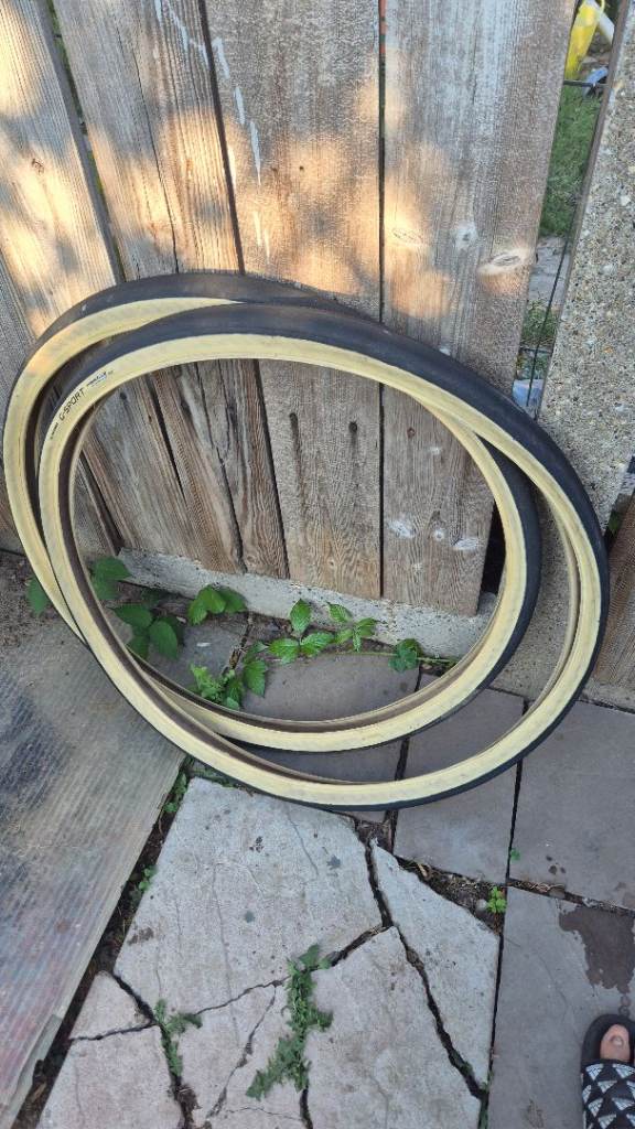 New Bike tyres 