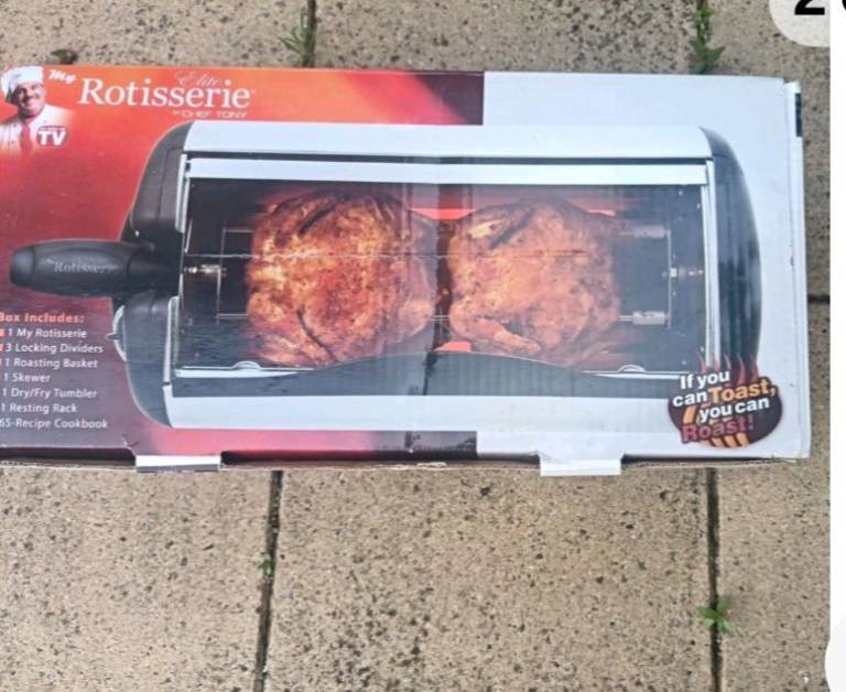 Chef tony rotisserie 