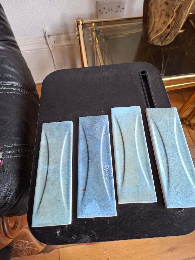Equipe Ceramic Wall Tiles - Blue, New in Box