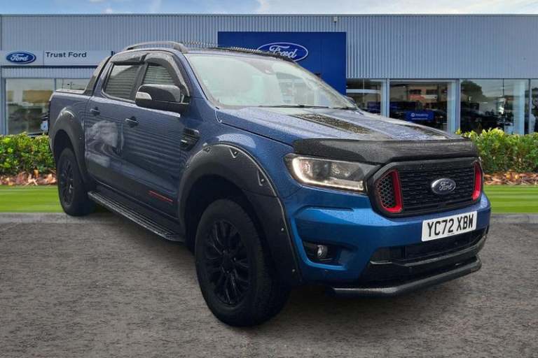 2022 Ford Ranger Stormtrak AUTO 2.0 EcoBlue 213ps 4x4 Double Cab Pick Up, LIGHT BAR, BONNET  PICK...