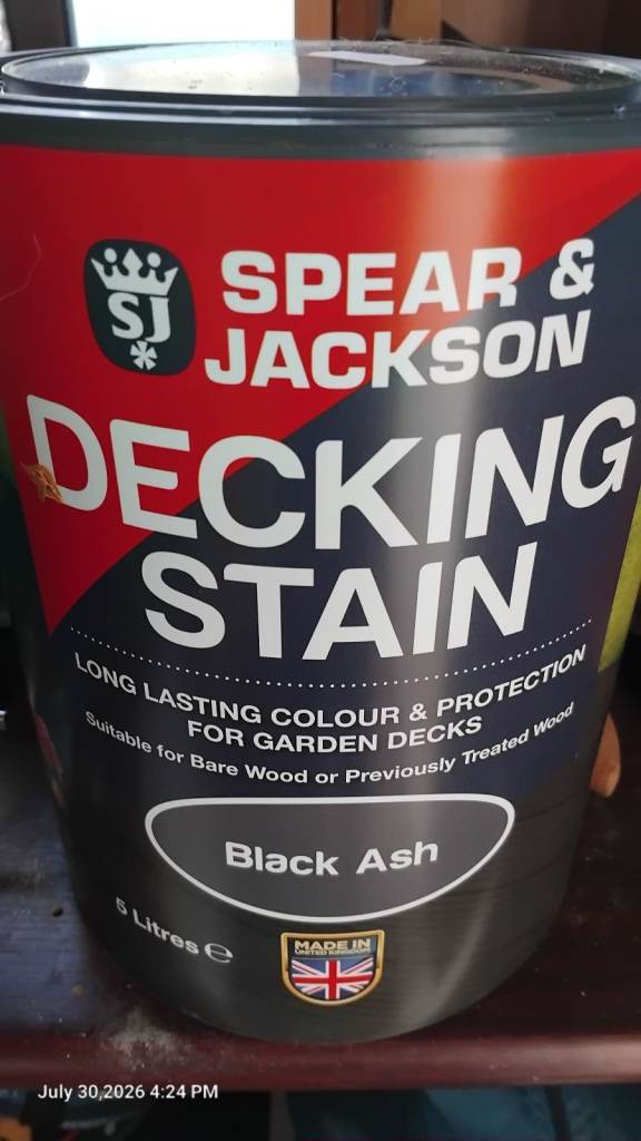 Spear & Jackson decking stain