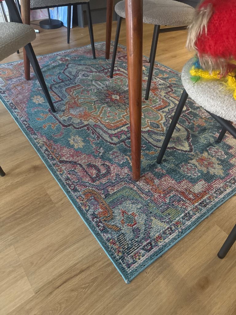 turkish colorful rug