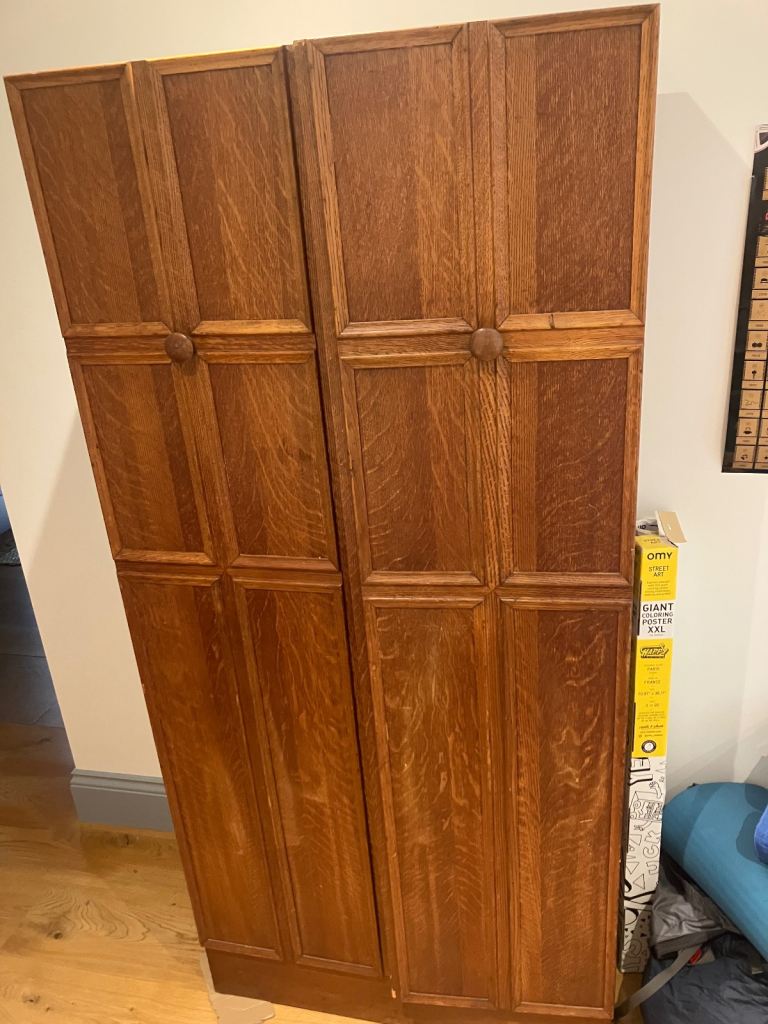 Rare 1939 G Plan E Gomme Oak wardrobe