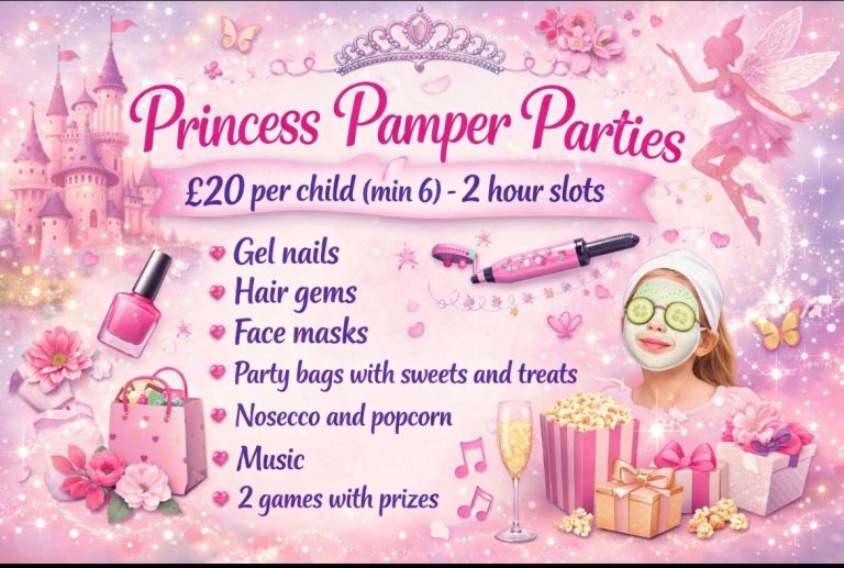 Princess Pamper Parties 