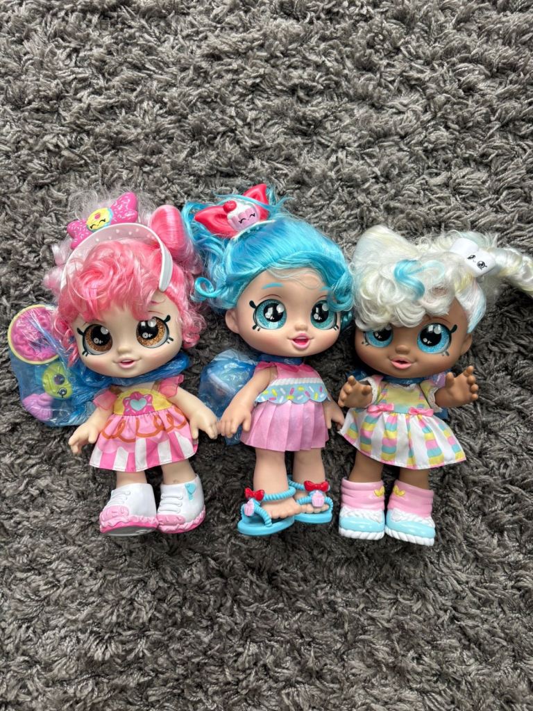 Kindi Kids Dolls Bundle - Three Cute Dolls