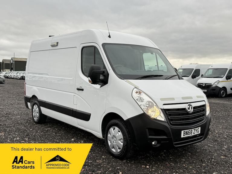 2019 Vauxhall Movano 2.3 CDTI H2 Van 130ps PANEL VAN DIESEL Manual