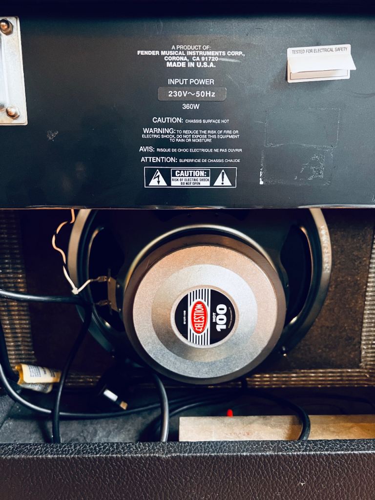 Fender Deluxe 112 Plus 90W 1x12" Guitar Amp Made in USA