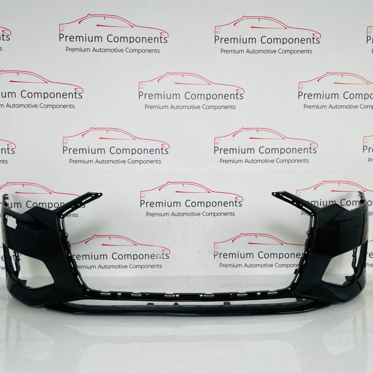 Audi A6 Front Bumper C8 Se Sport Genuine Black Avant Saloon 2018 - 2024 [ap68]