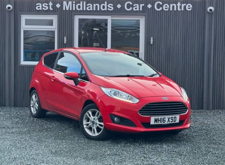 2016 Ford Fiesta 1.25 Zetec Hatchback 3dr Petrol Manual Euro 6 (82 ps) Hatchback Petrol Manual