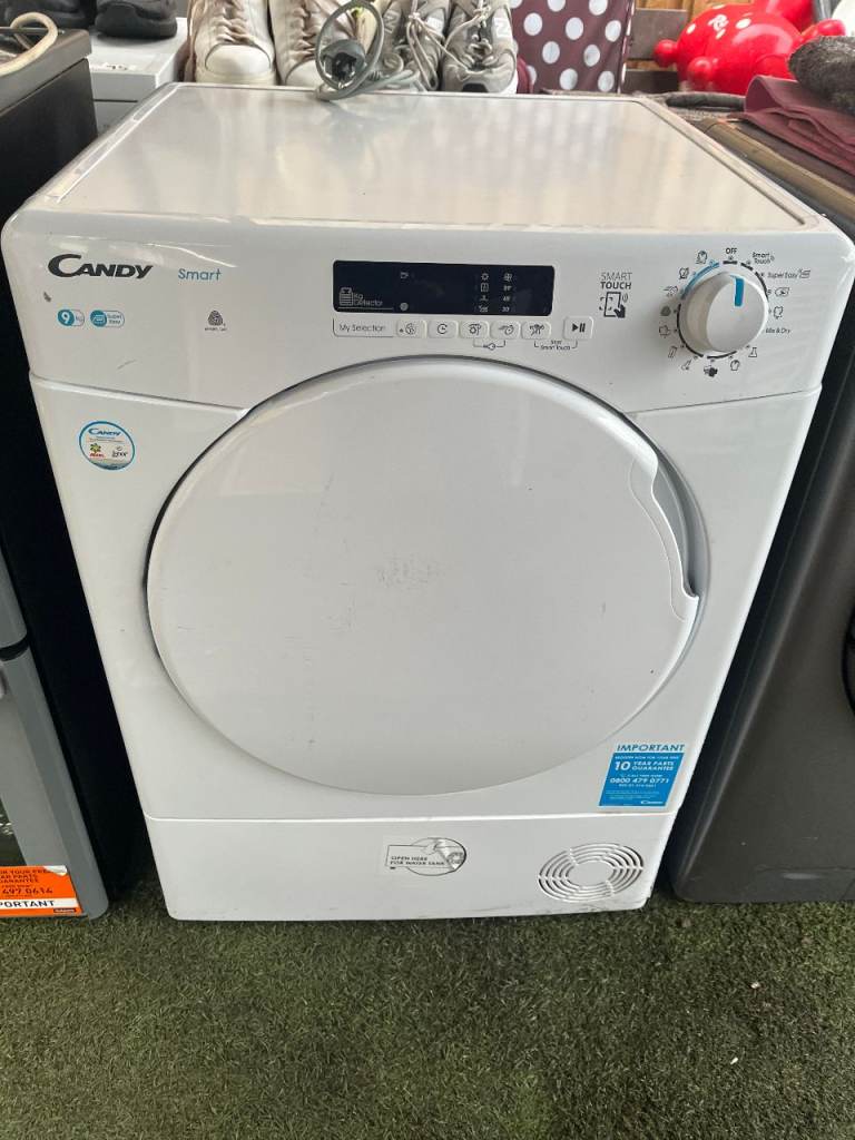 candy  9 kg  condenser  dryer  