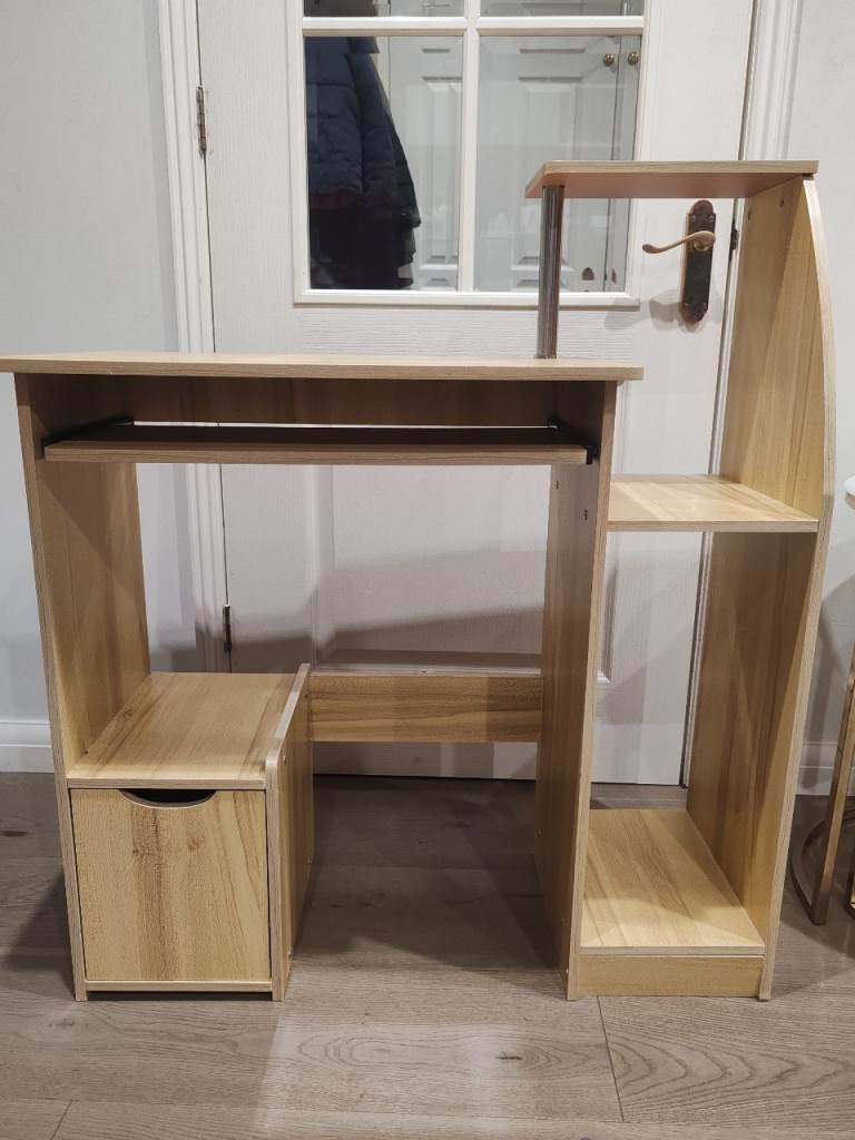 Small Compact Desktop Computer Laptop Study Table